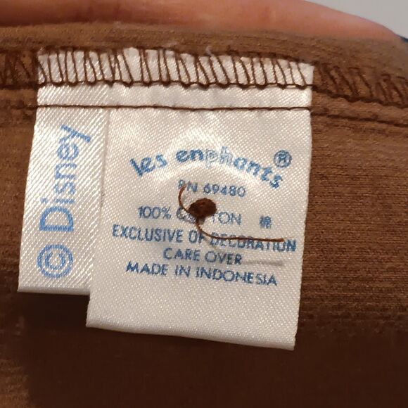 Vtg Disney Minnie N Me Indian Costume Dress Up-Size 10-Fringe-Pockets-Corduroy - Picture 12 of 12